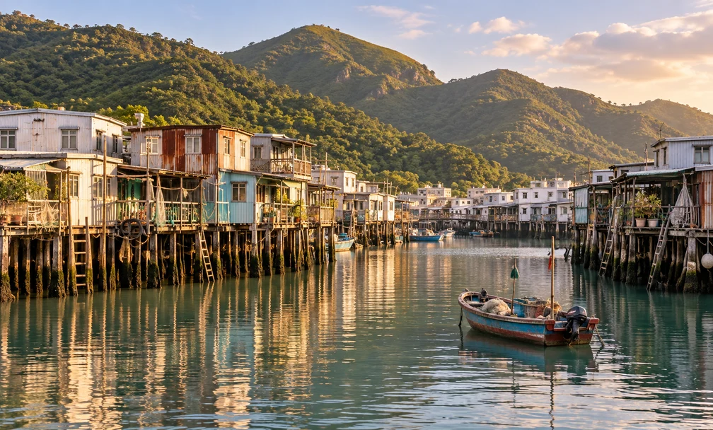 Tai O · Stilt houses